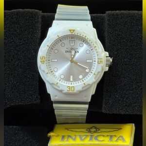Invicta Celestial Cloud Women's Watch 35mm White Transparent - 49204